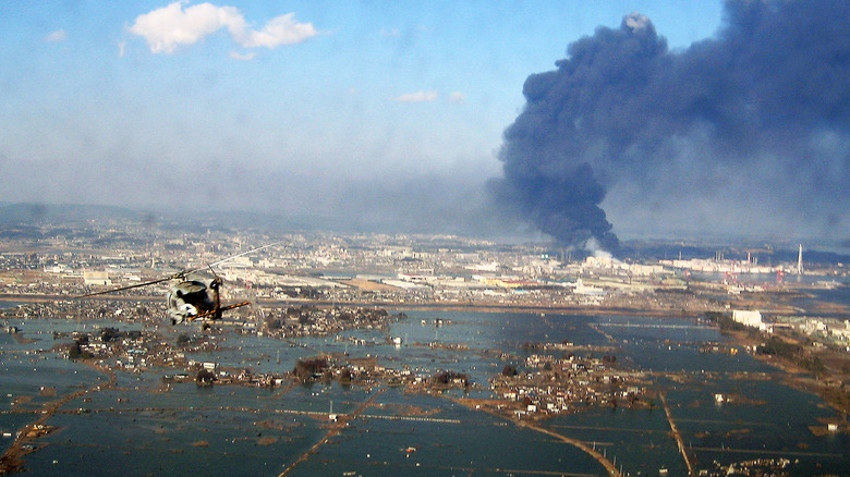 damage from tsunami