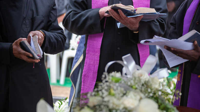 Priests at prayer