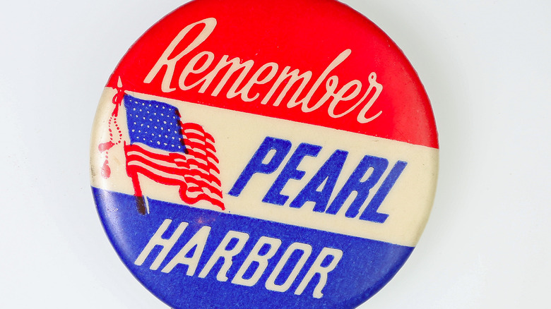 Remember Pearl Harbor button