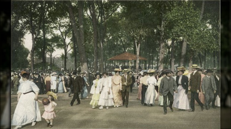 A concert at Lincoln Park in Chicago