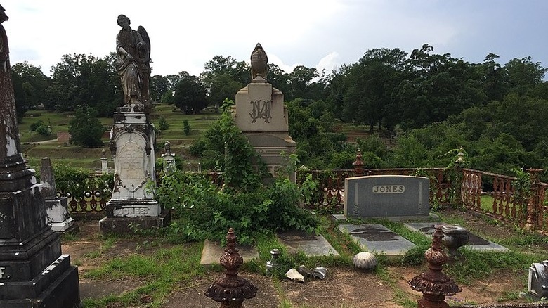 Jones Family Plot at Rose Hill Cemetery