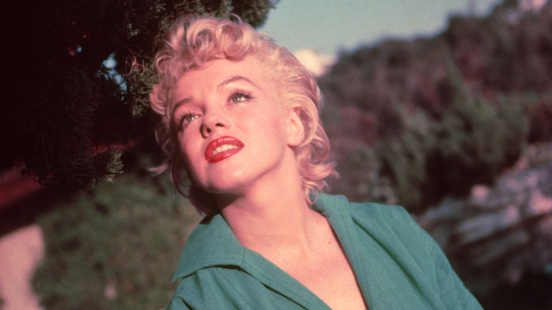 Marilyn Monroe in green