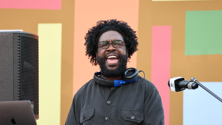 Questlove at a movie screening