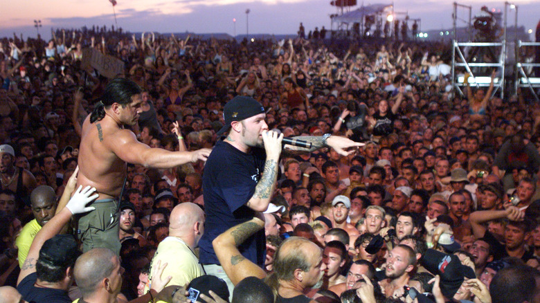 Fred Durst at Woodstock '99