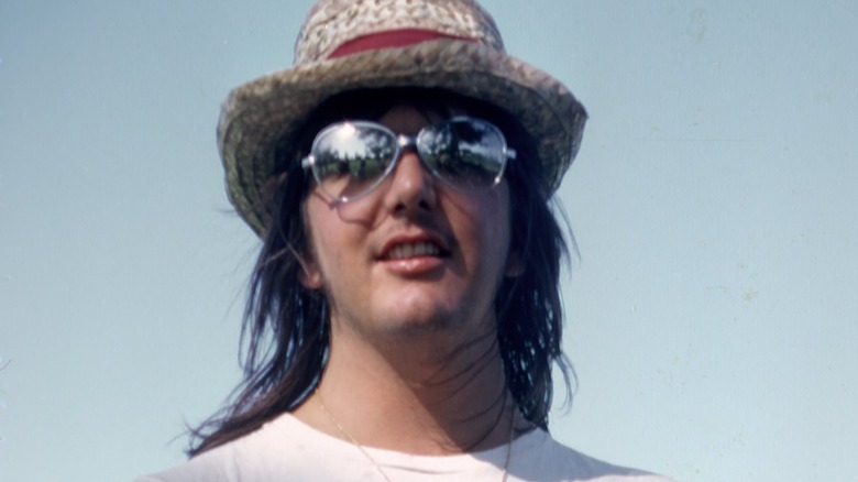 Gram Parsons smiling