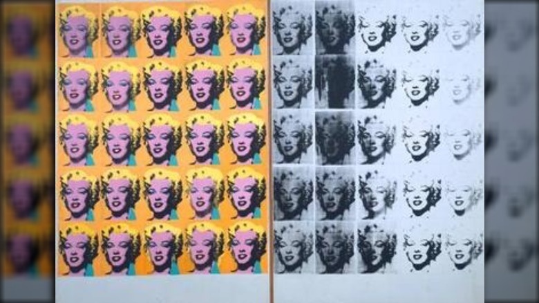 Andy Warhol's Marylin Diptych