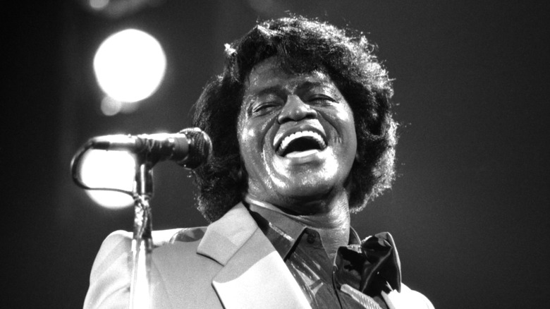 James Brown singing