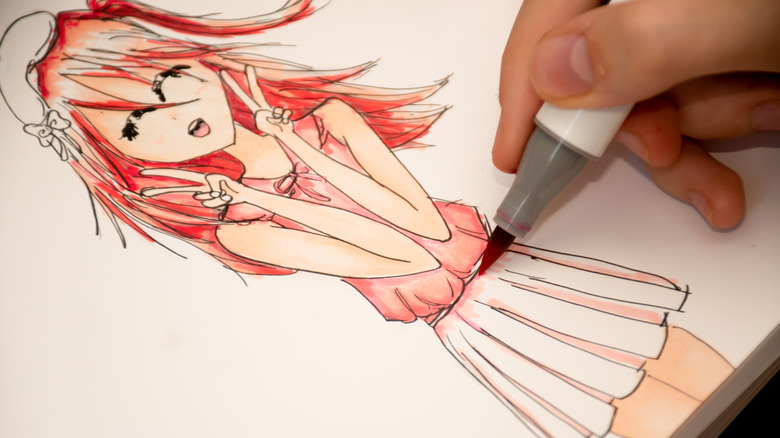 Manga animation