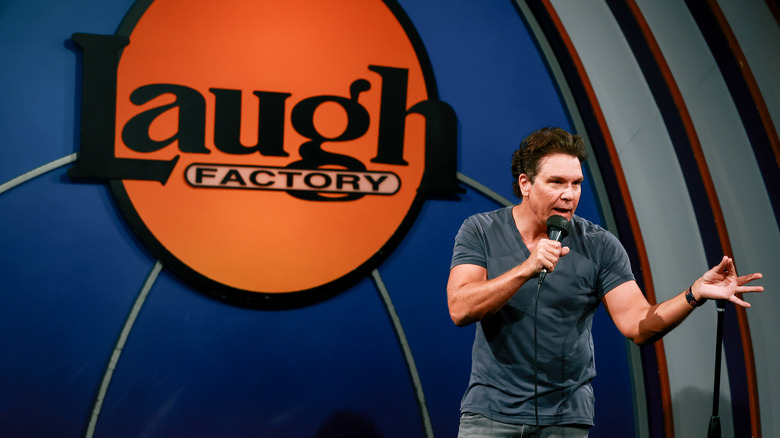 Dane Cook performing