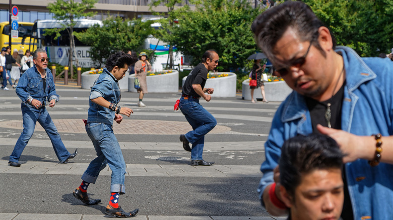 Yoyogi Park rockabilly dancers