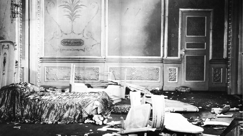 Room 1221 of the St. Francis Hotel after Fatty Arbuckle party
