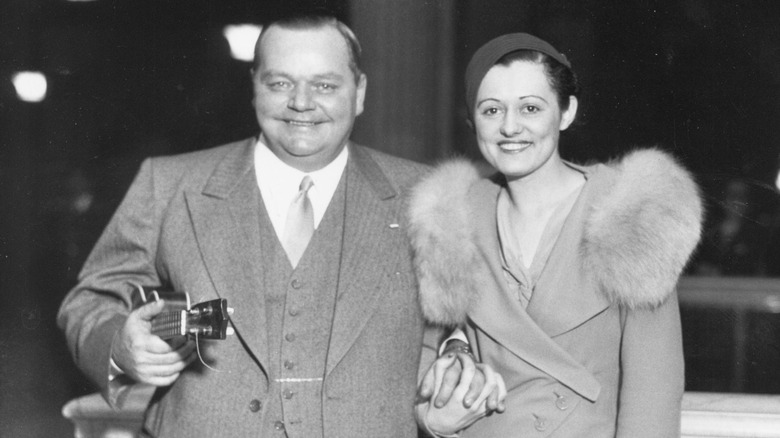 Fatty Arbuckle and third wife Addie McPhail