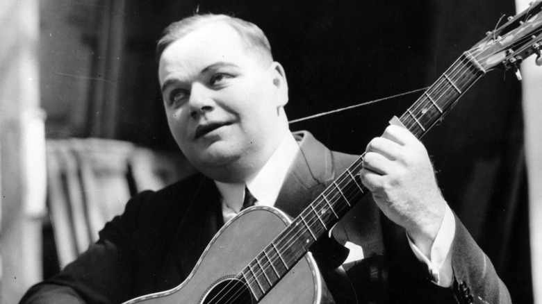 Fatty Arbuckle playing guitar