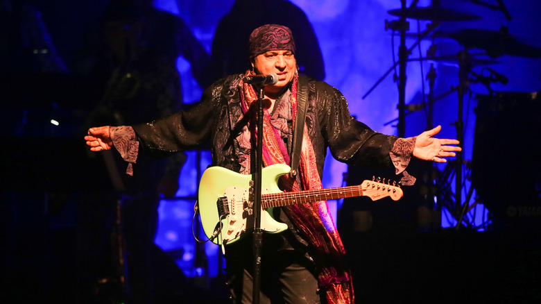 Little Steven and Disciples of Soul performs in Easton, PA, on July 26, 2019, according to Shutterstock.: Stevie Van Zandt, aka, Little Stevenerground Garage and Renegade Nation, with Disciples of Soul at historic State Theater on Summer of Sorcery tour.