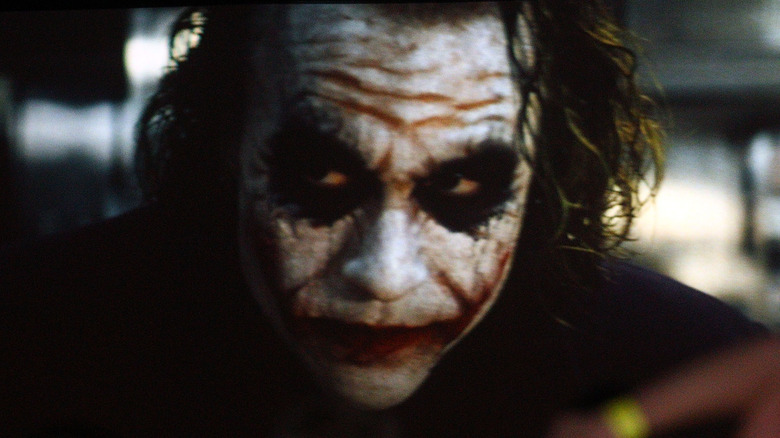 Heath Ledger as The Joker