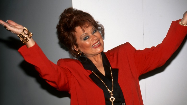 Evangelist and television personality Tammy Faye Bakker