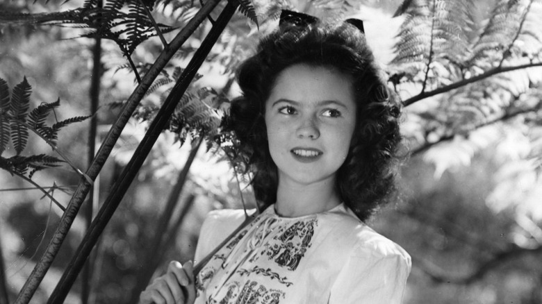 Shirley Temple as teenager