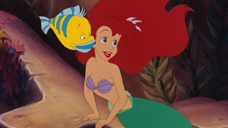 Ariel and fish