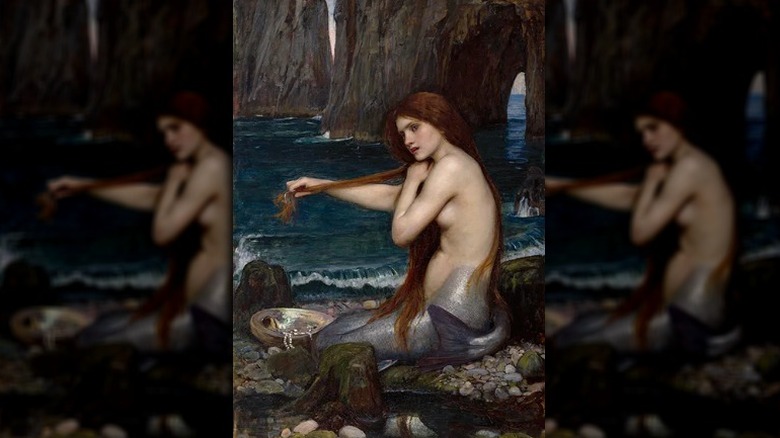Mermaid painting