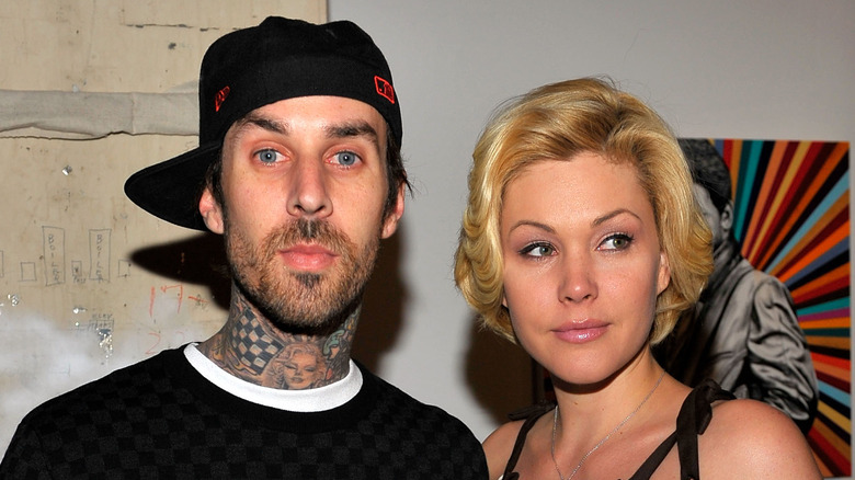 Travis Barker with his ex-wife, Shanna Moakler