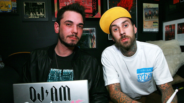 Travis Barker and DJ AM