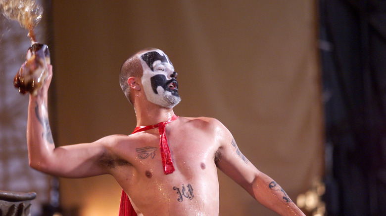 Shaggy of Insane Clown Posse at Woodstock '99