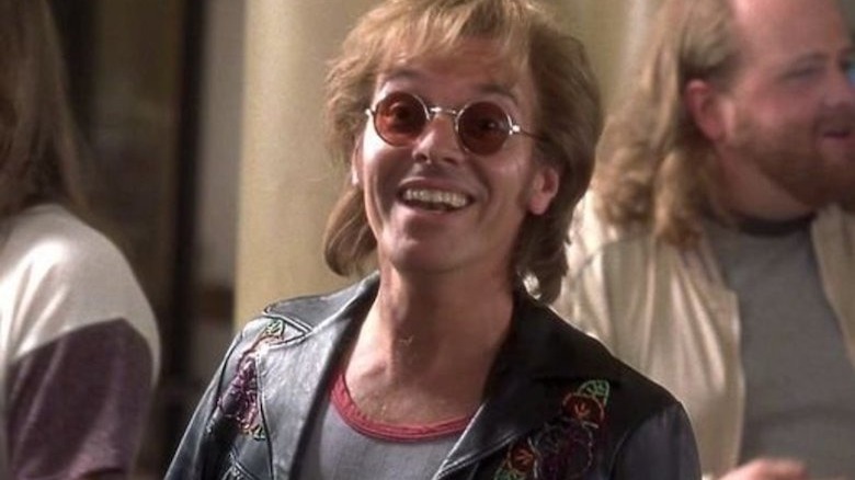 Peter Frampton smiling in Almost Famous