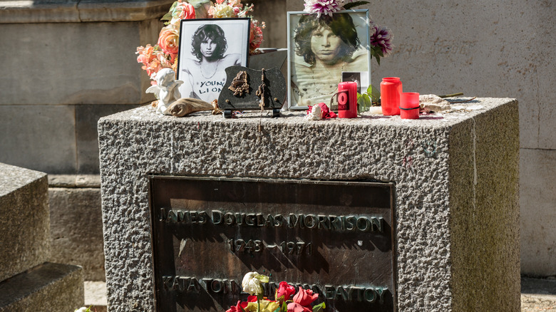 Jim Morrison's grave