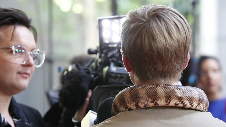 Robert Irwin facing a camera