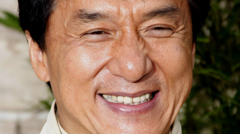 Jackie Chan close-up