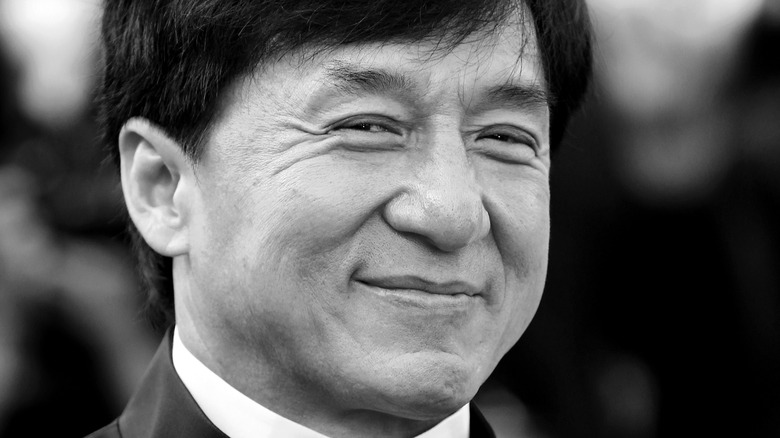 Jackie Chan smiling