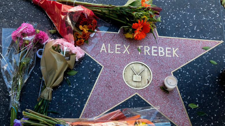 alex trebek's star 