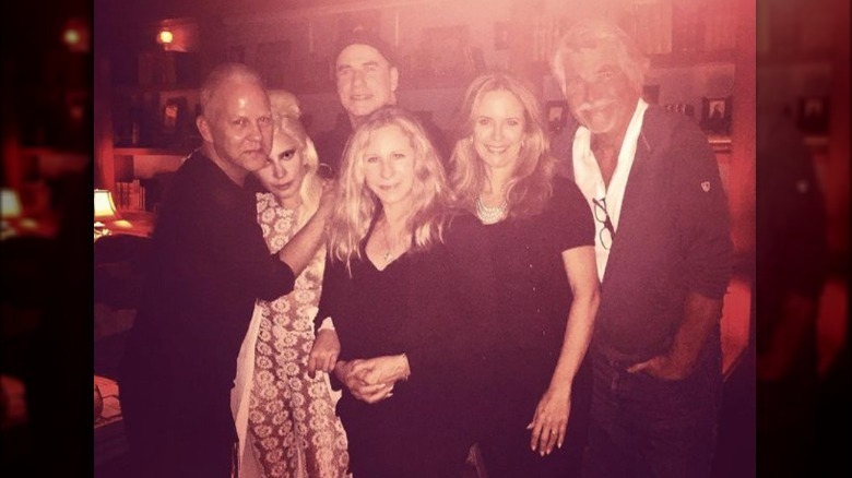 Ryan Murphy, Lady Gaga, John Travolta, Barbra Streisand, Kelly Preston, and James Brolin