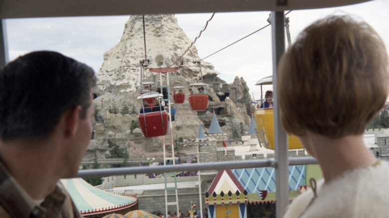 the matterhorn ride at disneyland