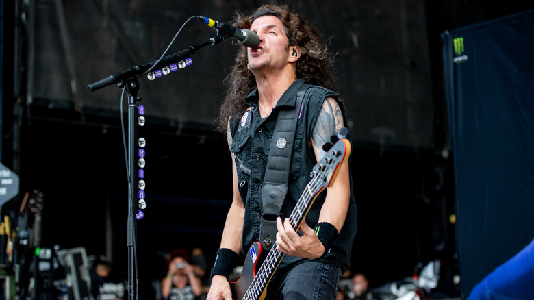 Frank Bello performing