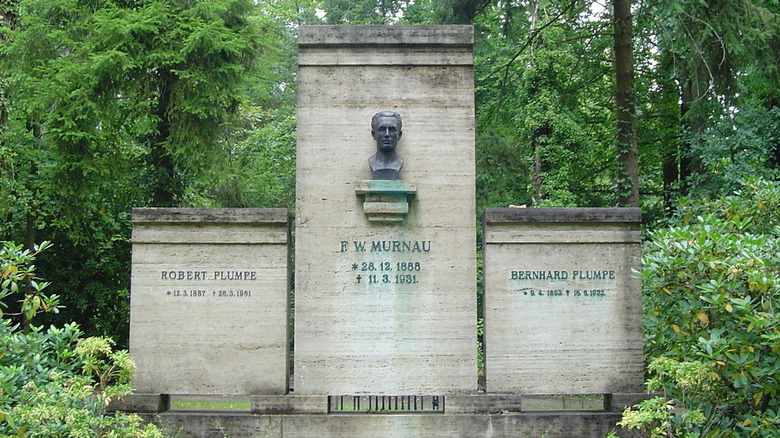 The gravesite of F.W. Murnau