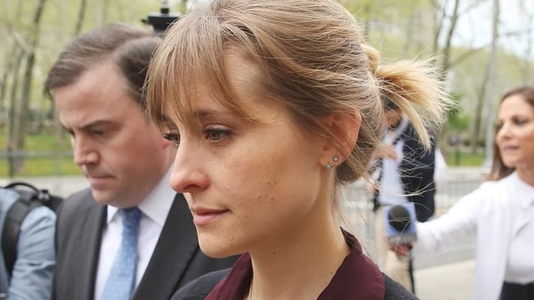 Allison Mack after sentencing