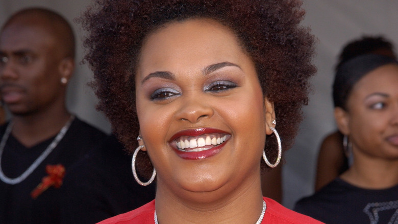 Jill Scott smiling