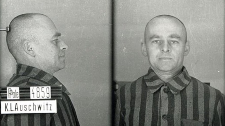 Wiltold Pilecki Auschwitz photo