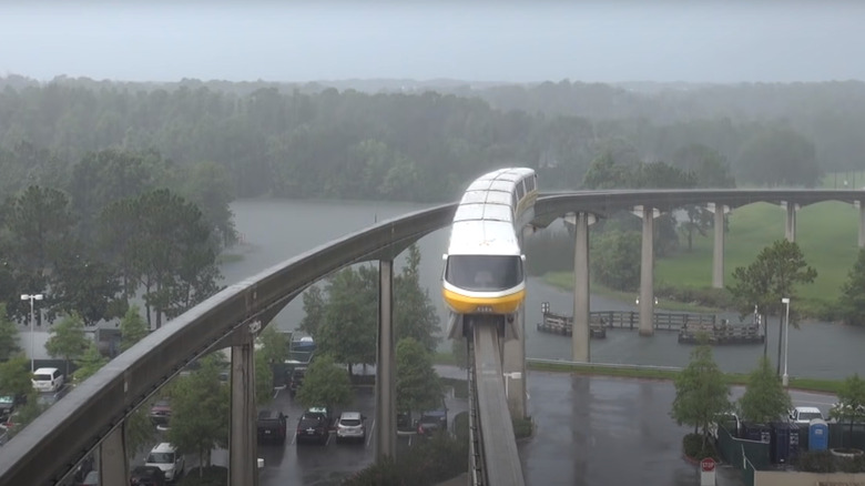 the disney monorail