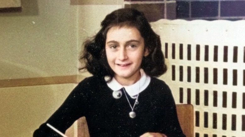 anne frank in color