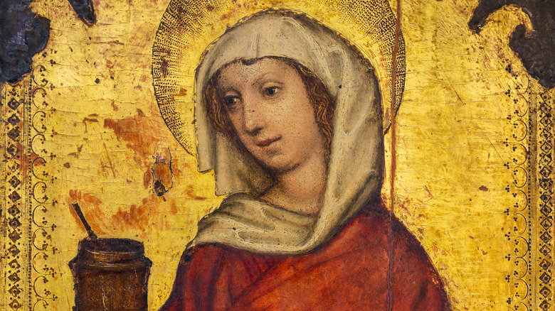 Altar image of Mary Magdalene