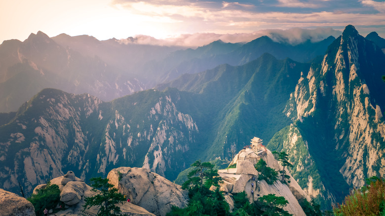Huashan Mountain Peak Valley, Shaanxi, China