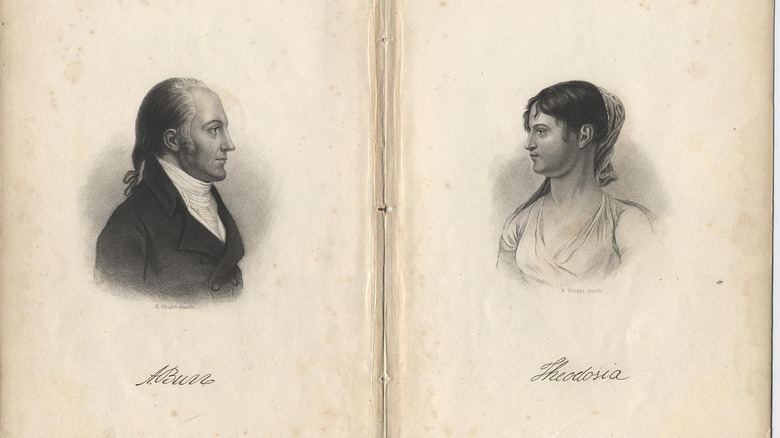 Aaron Burr and his daughter Theodosia