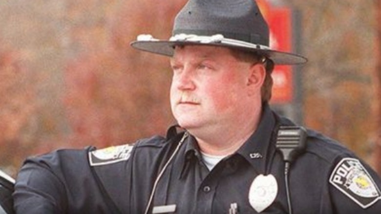 Richard Jewell in police uniform