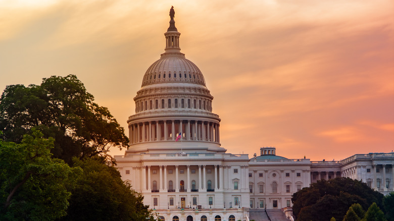 Capitol building in D.C. 