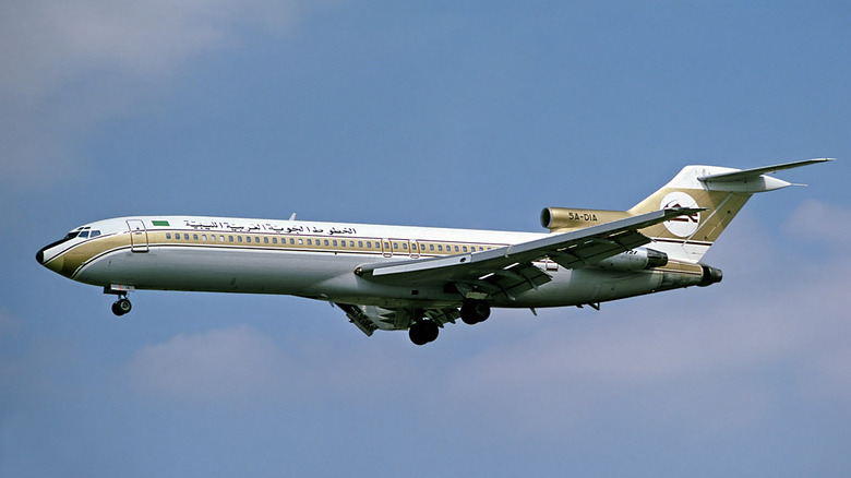 Libyan Arab Airlines Flight 1103 plane