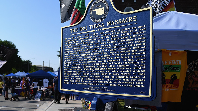  Tulsa Race Massacre memorial