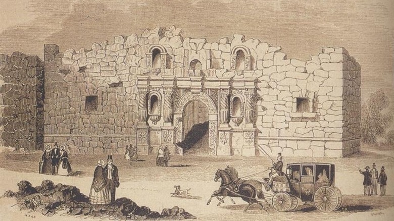 Alamo in 1854