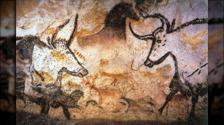aurochs cave painting france